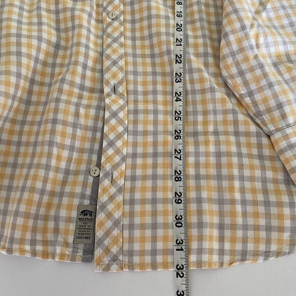 Buffalo David Bitton Men’s Button Up Shirt Plaid Pocket Cotton Multi Size XXL - Picture 13 of 16